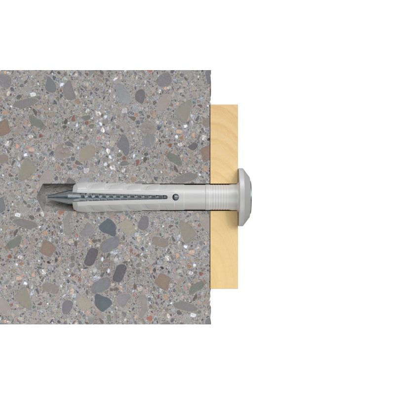 Löögitüübel äärikuga Hammerfix N P 6x40mm, Fischer, 50 tk