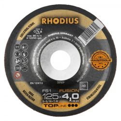 RHODIUS FS1 slīpēšanas disks 125x4 mm