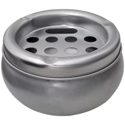 Pelnutrauks apaļš 10x5cm, metāla