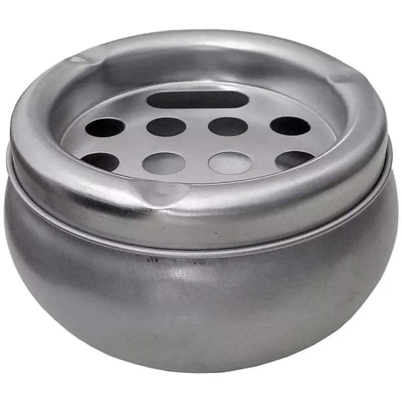 Pelnutrauks apaļš 10x5cm, metāla