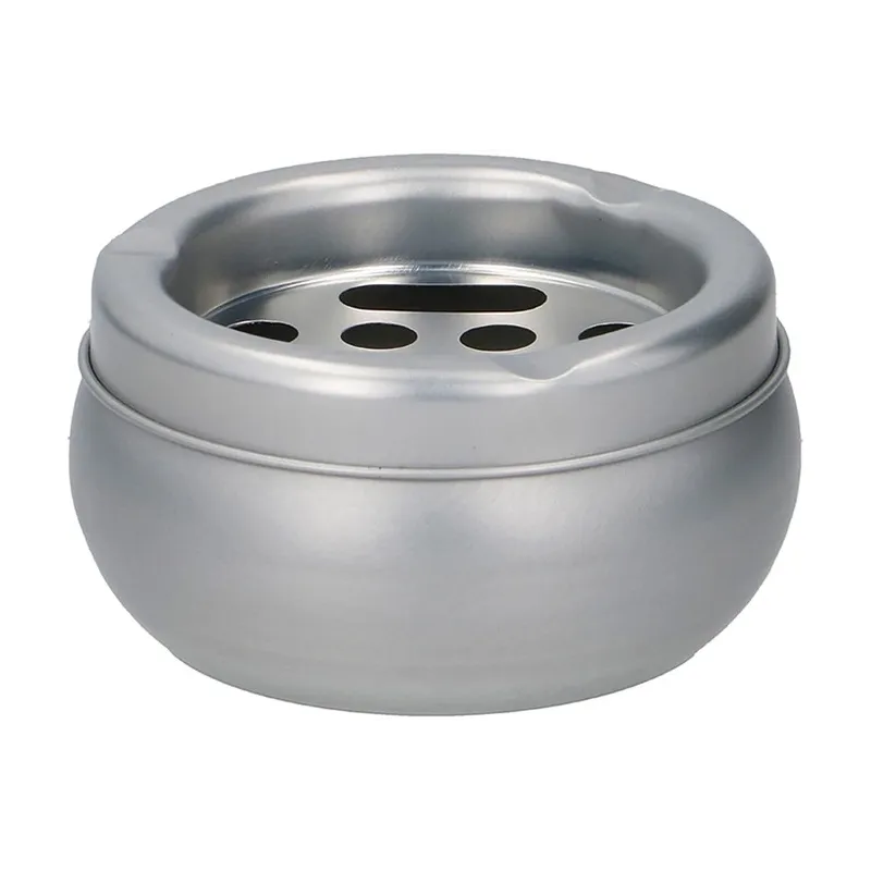 Pelnutrauks apaļš 10x5cm, metāla