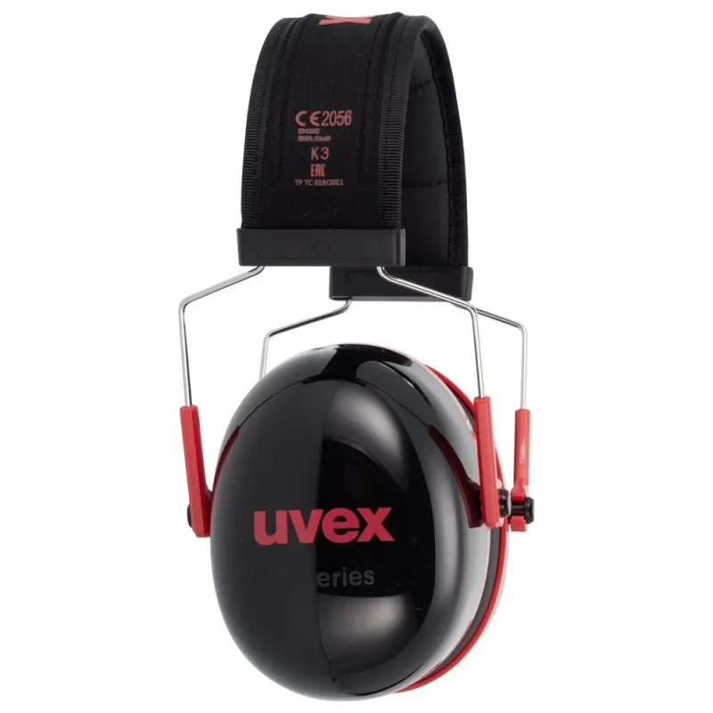 Ausinės su lank. per galvą UVEX K3, 33dB