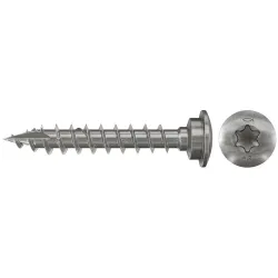 Centering wood screws 7.0 x 40 A2 50 pcs.