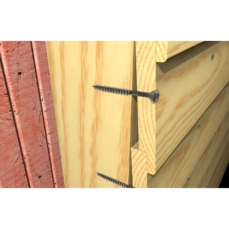 Koka fasādes skrūves FISCHER 4,5 x 40 A2, 300 gab.