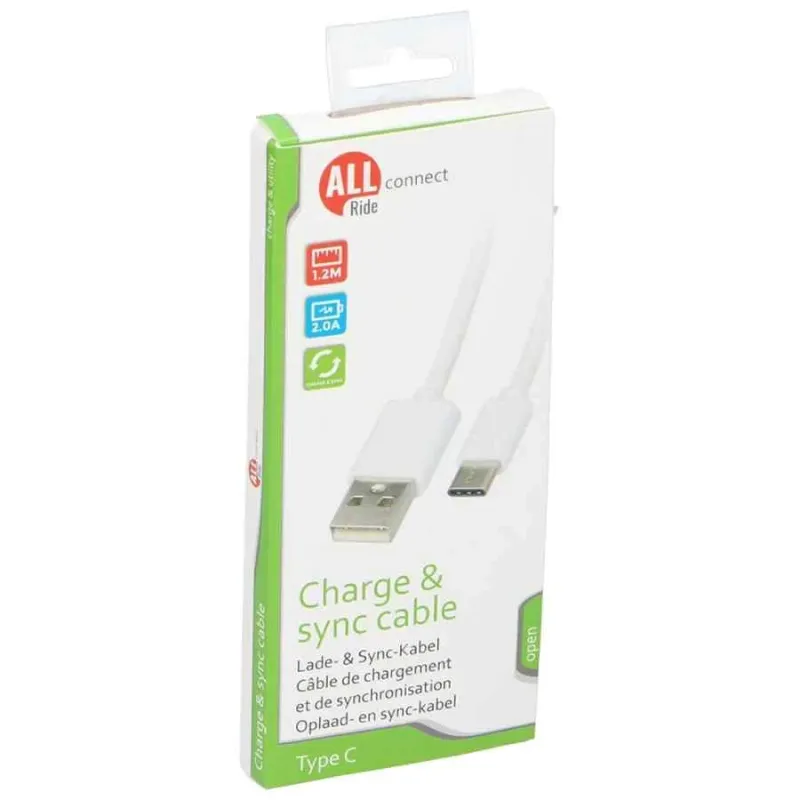 Lādētājs micro USB 1,2m 2A