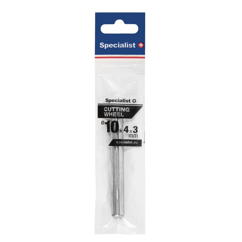 SPECIALIST+ cutting wheel, 10x4x3 mm