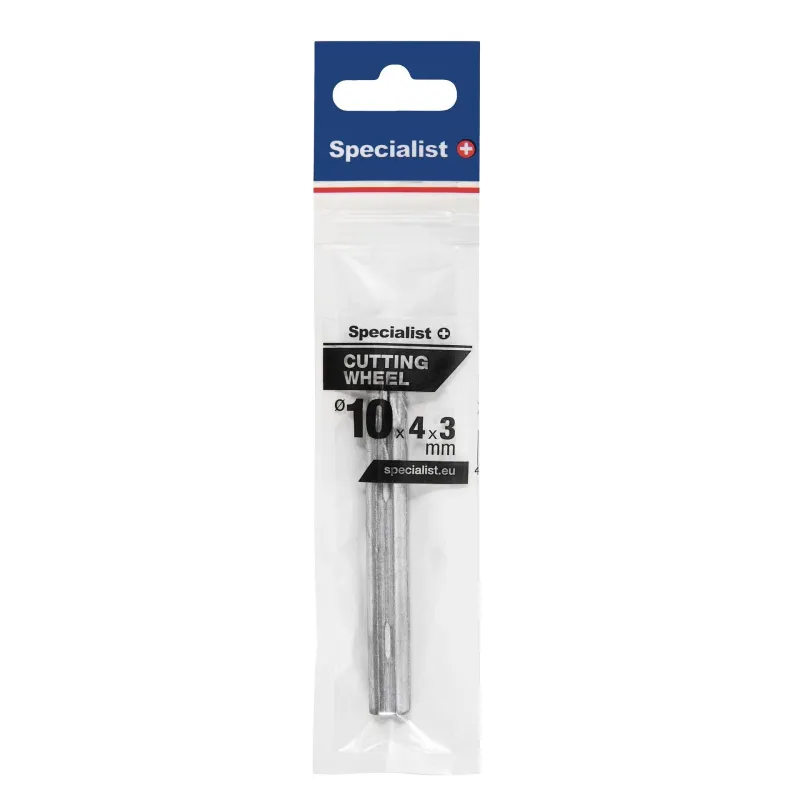 SPECIALIST+ cutting wheel, 10x4x3 mm