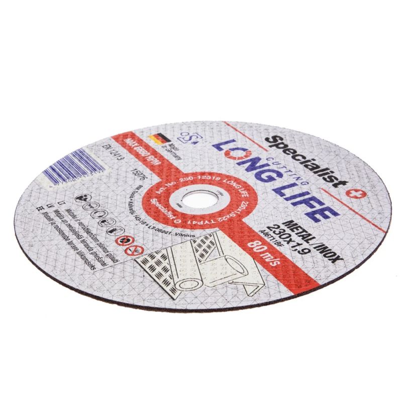 SPECIALIST+ metal cutting disc LONG LIFE, 230x1.9x22 mm