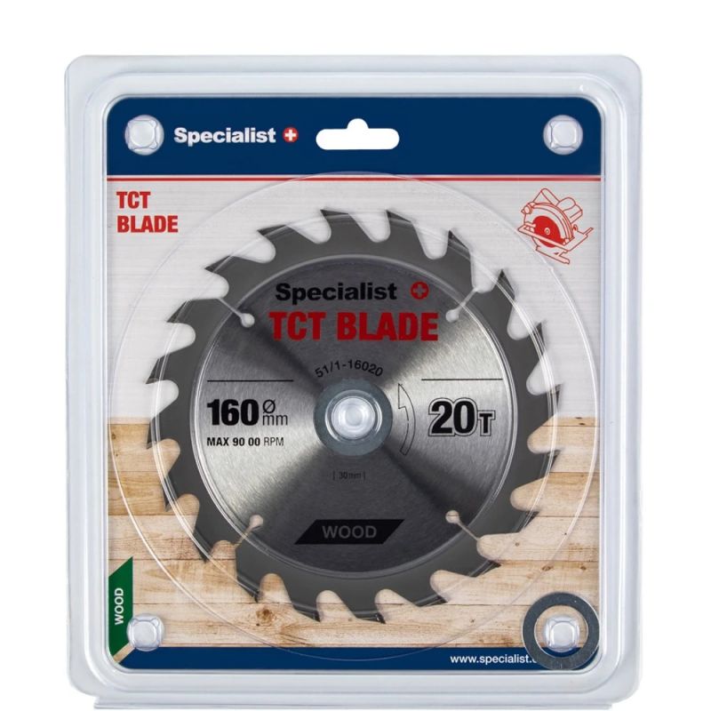 SPECIALIST+ TCT blade, 160x20Tx30-20-16 mm