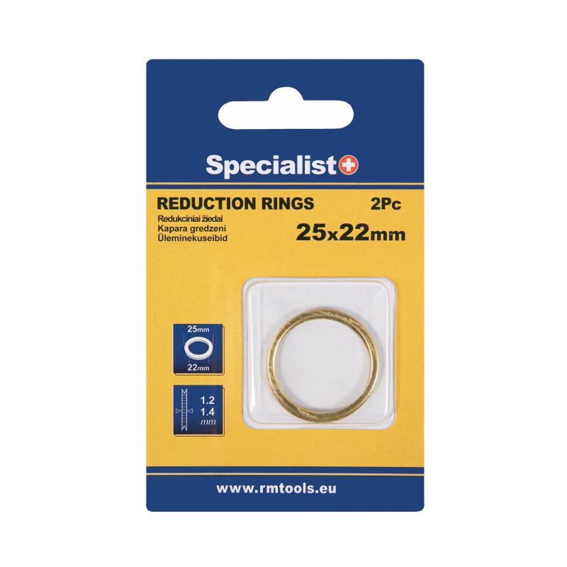 SPECIALIST+ reduction ring, 25.4x22.2x1.2-1.4 mm