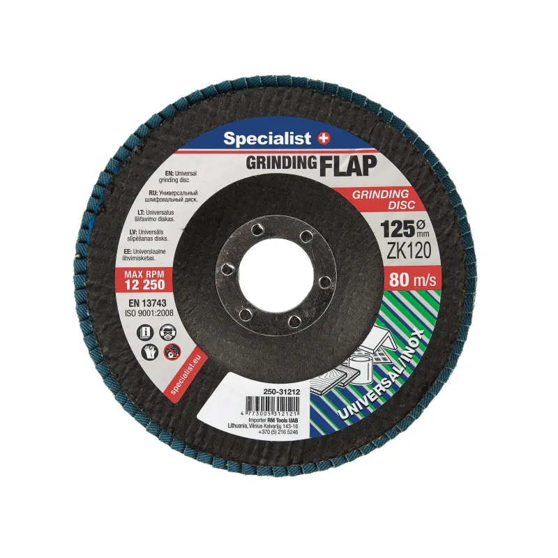 SPECIALIST+ flap disc, 125 mm, ZK120