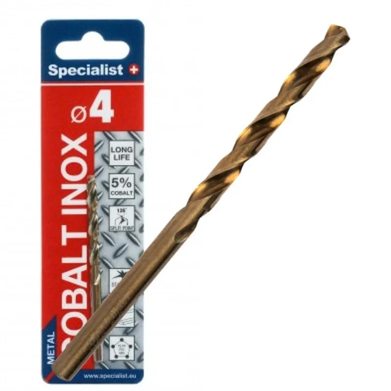 SPECIALIST+ metal drill bit COBALT, 4.0 mm