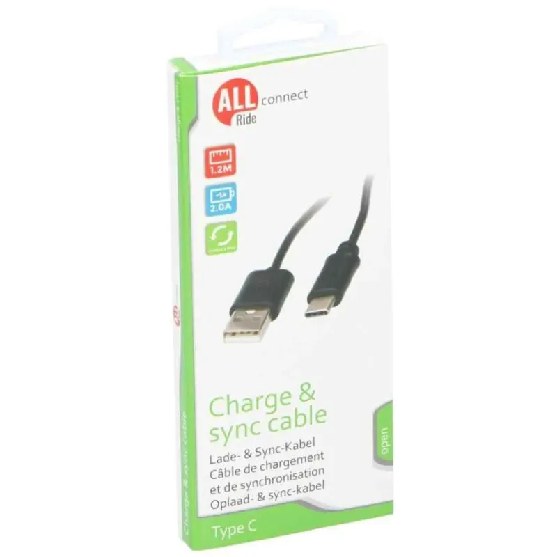 Lādētājs USB 1,2m 2A