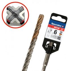 SPECIALIST+ hammer drill QUATTRO, 6-150 x 210 mm
