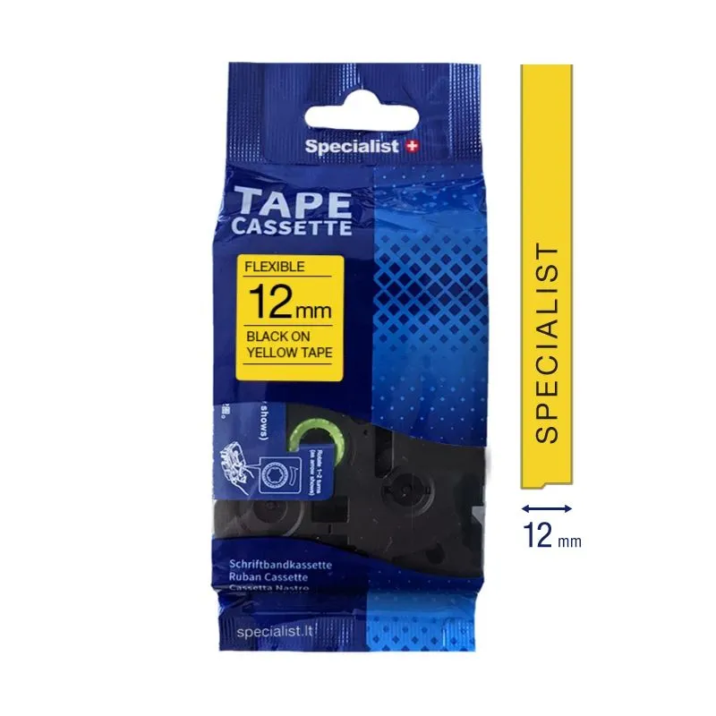 SPECIALIST+ BROTHER comp, 12mm Flexible B-Yellow