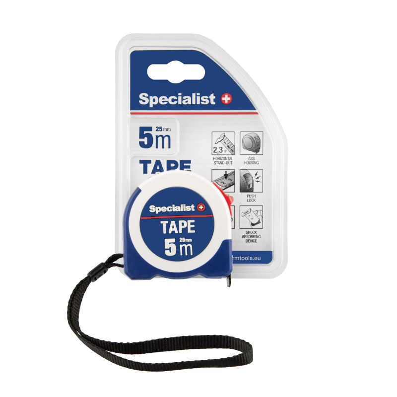 SPECIALIST+ mērlente TAPE 5 m, 25 mm