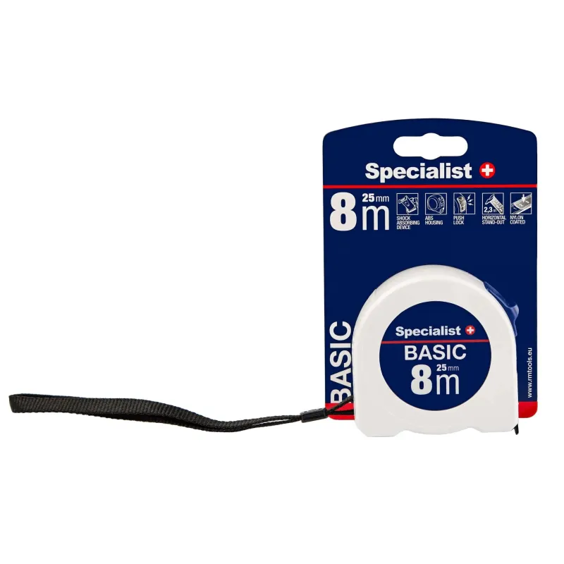 SPECIALIST+ measuring tape BASIC, 8 m x 25 mm