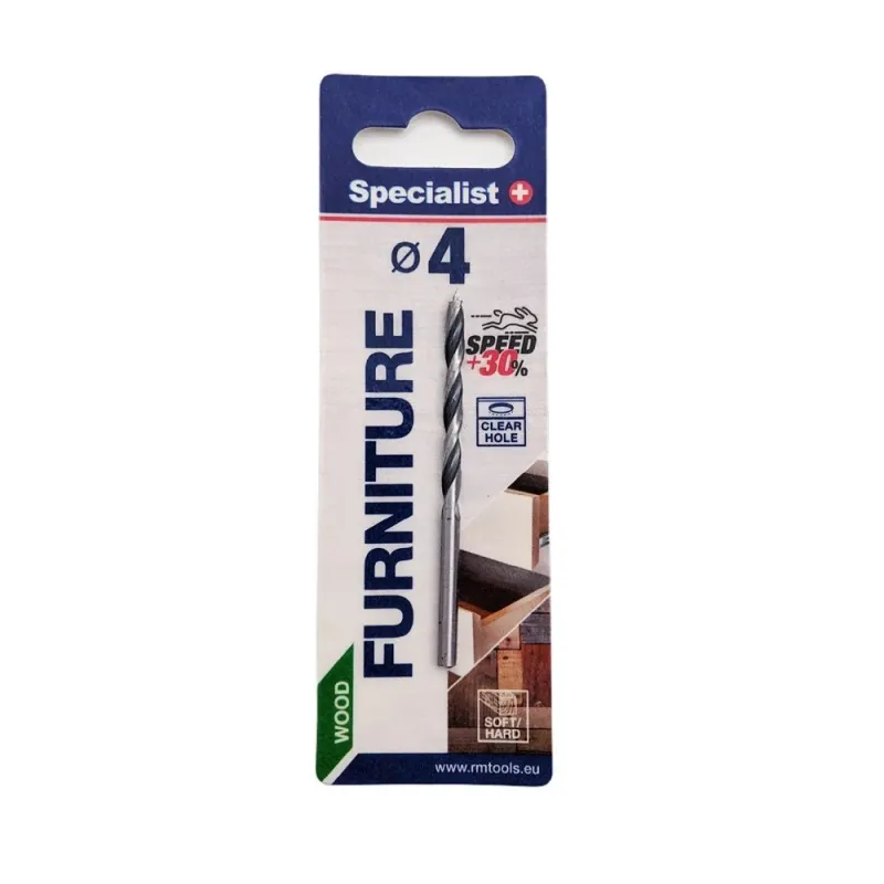 SPECIALIST+ wood drill bit, 4x52-88 mm