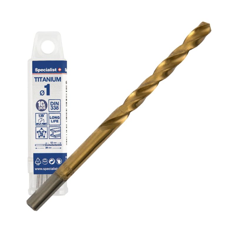SPECIALIST+ metallipuur TITAN, 1 mm, 10 tk