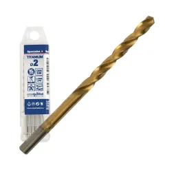 SPECIALIST+ metalo grąžtas TITAN, 2 mm, 10 vnt.