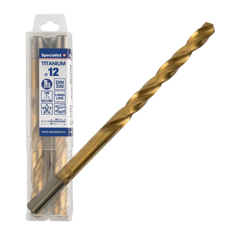 SPECIALIST+ metāla urbis TITAN, 12 mm, 5 gab.