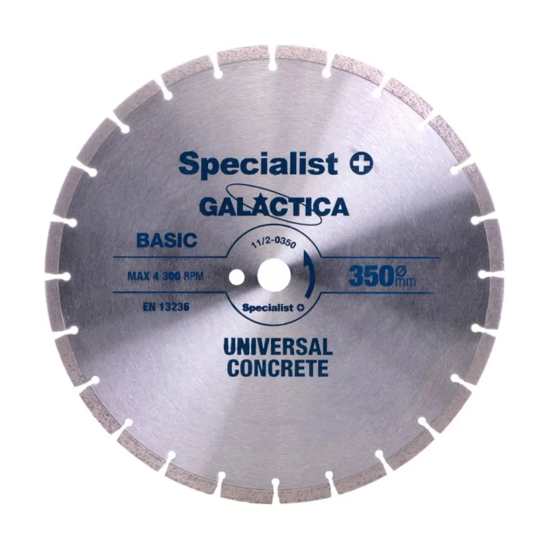 SPECIALIST+ dimanta disks GALACTICA, 350 x 10 x 25,4 mm