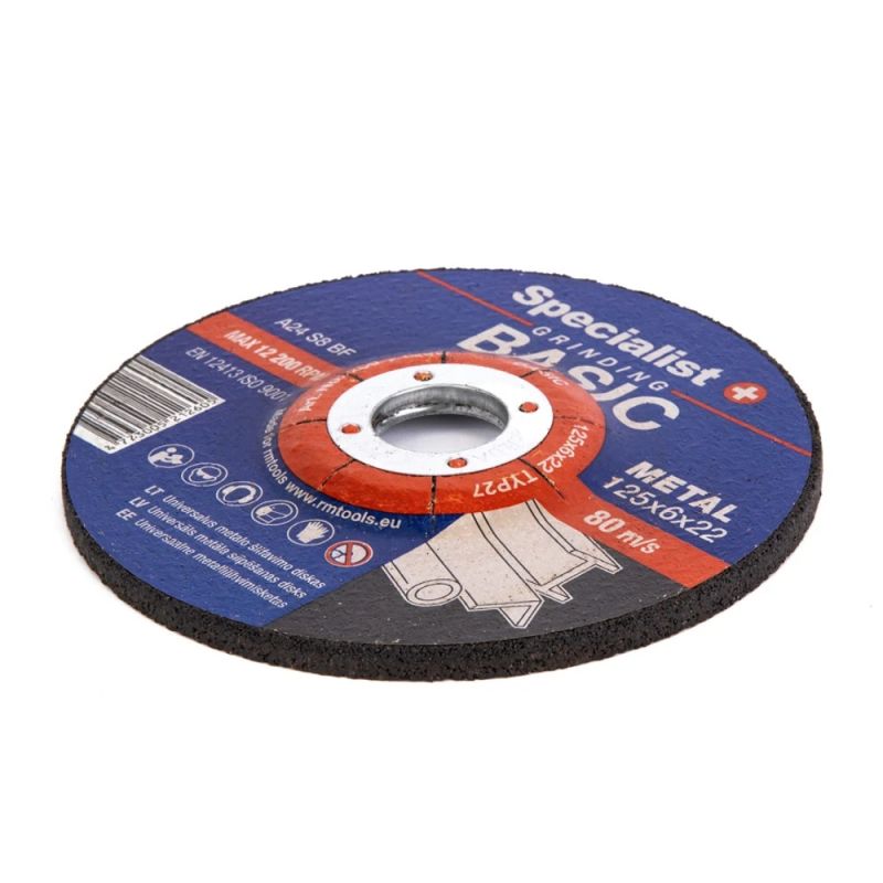 SPECIALIST+ slīpēšanas disks BASIC, 125 x 6 x 22 mm