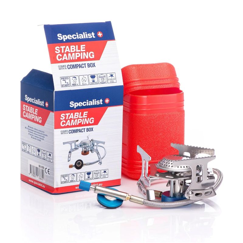 SPECIALIST+ stationary camping stove, 7-16