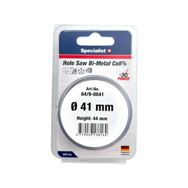 SPECIALIST+ kroņurbis BI-METAL, 41 mm