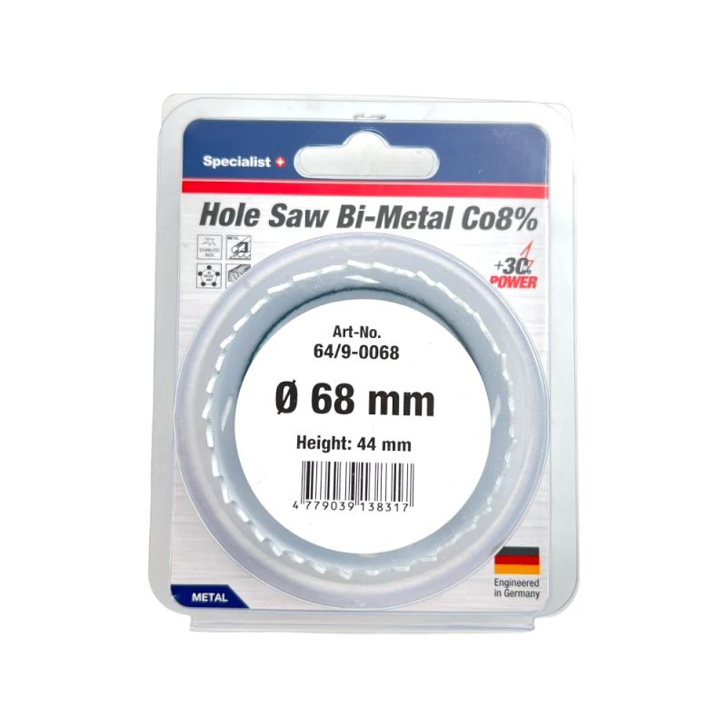 SPECIALIST+ hole saw BI-METAL, 68 mm