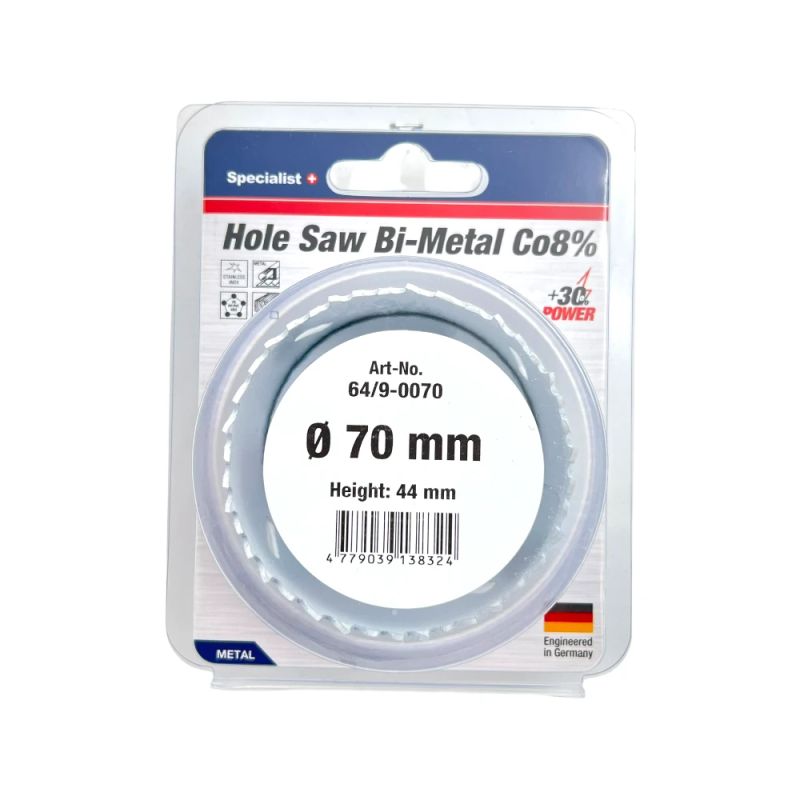 SPECIALIST+ kroņurbis BI-METAL, 70 mm