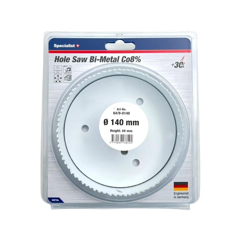 SPECIALIST+ hole saw BI-METAL, 140 mm
