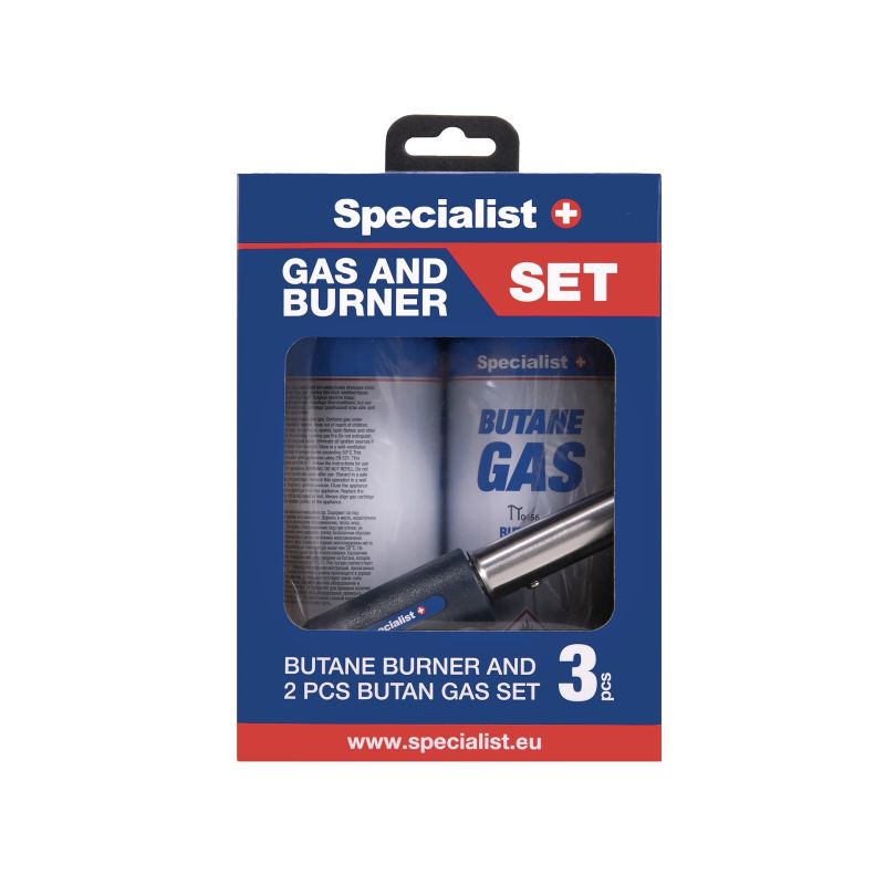 SPECIALIST+ gāzu un degļa komplekts ,2+1,