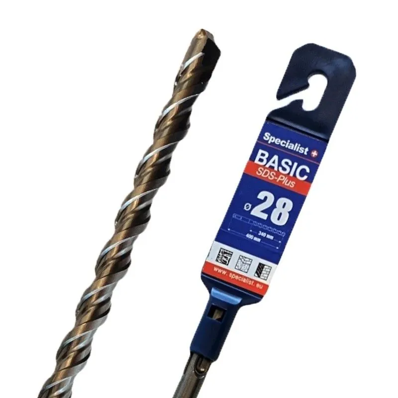 SPECIALIST+ SDS+ betoonipuur BASIC, 28 x 340-400 mm