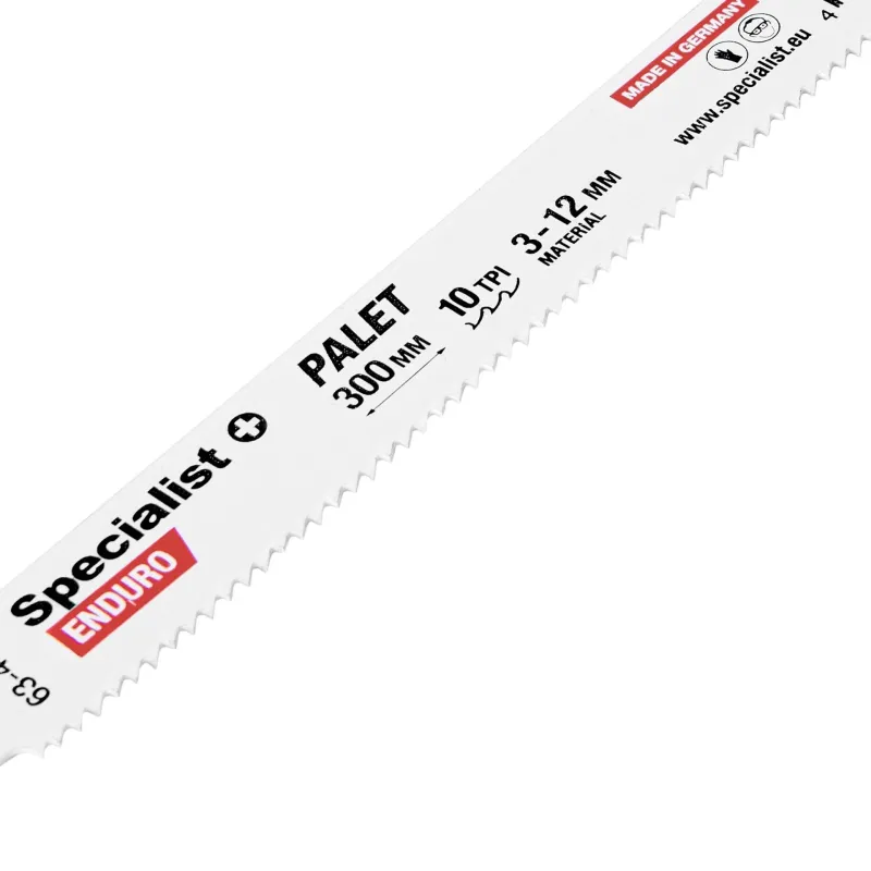 SPECIALIST+ tiigersae tera euroalusele, 300 mm, 10TPI