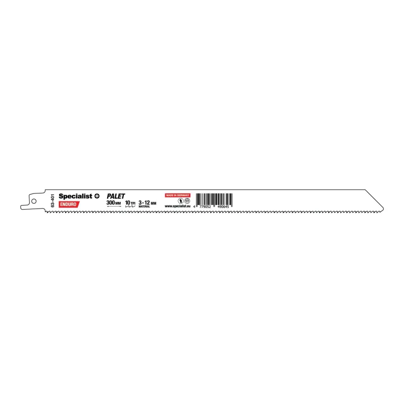 SPECIALIST+ tiigersae tera euroalusele, 300 mm, 10TPI