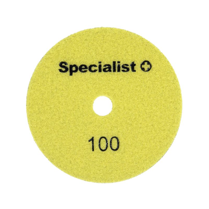 SPECIALIST+ dimanta slīpēšanas plāksne, universāls, 125 mm, 100P