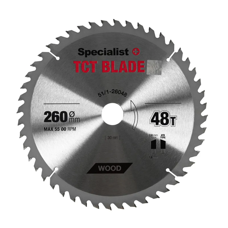 SPECIALIST+ saeketas, 260x48Tx30 mm