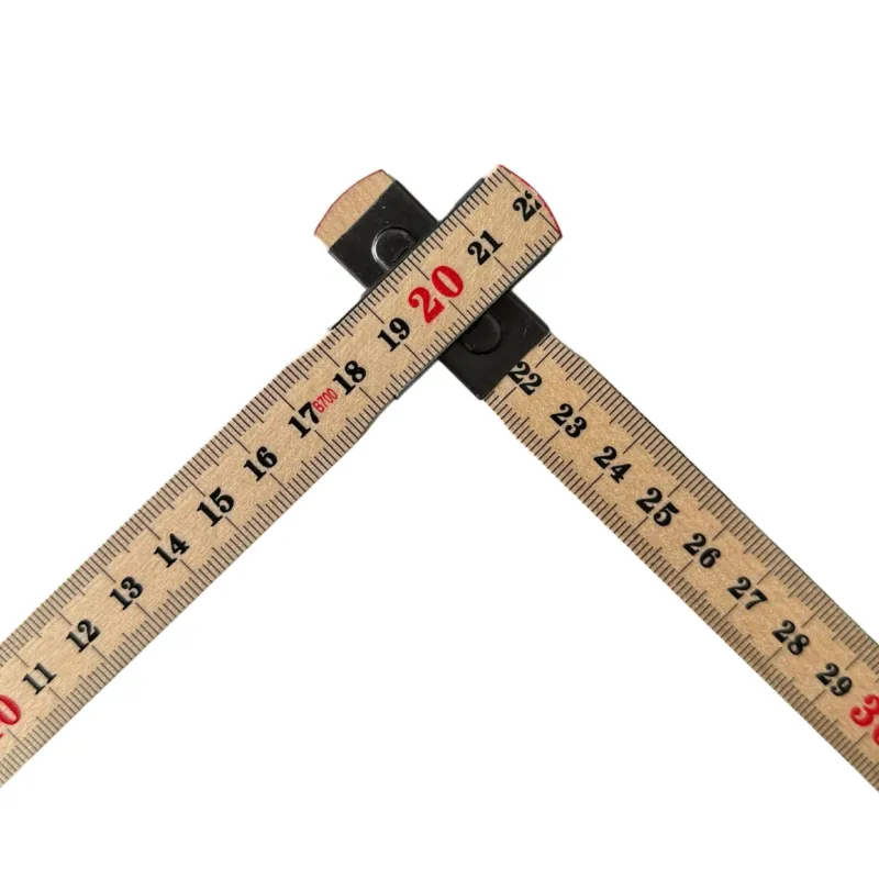 SPECIALIST+ foldable wooden ruler, 2 m
