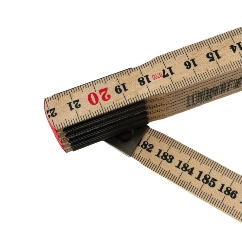 SPECIALIST+ foldable wooden ruler, 2 m