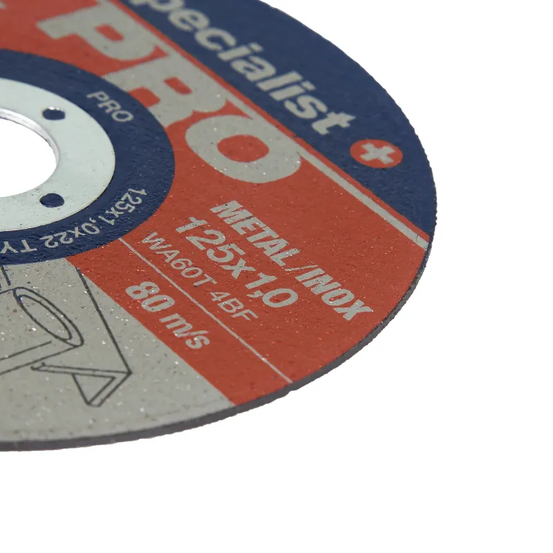 SPECIALIST+ metalo pj. diskas PRO, 125x1x22 mm