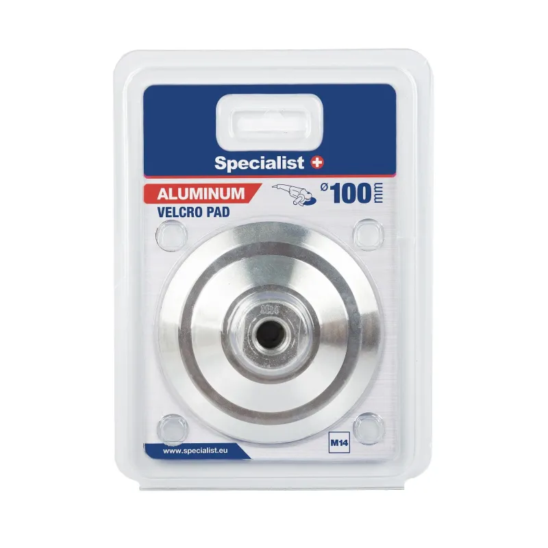 Lipnus šlifavimo padas DIA100 mm, aliuminis, SPECIALIST+