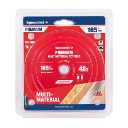 Cutting disc 165x48Tx20mm, Multimaterial PREMIUM, SPECIALIST+