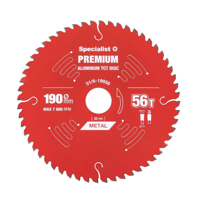 Griešanas disks 190x56Tx30mm, Aluminium PREMIUM, SPECIALIST+