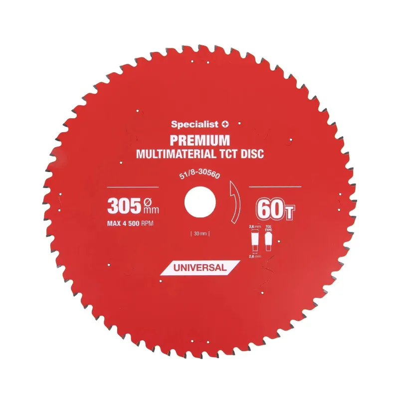 Griešanas disks 305x60Tx30mm, Multimaterial PREMIUM, SPECIALIST+