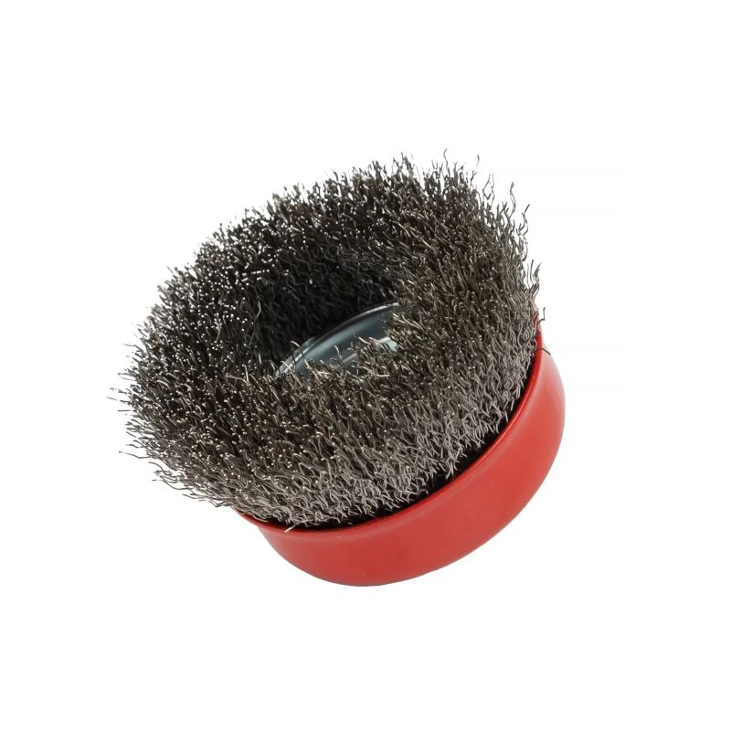 Stiepļu kausveida birste ar taisnu stiepli, 75 mm, M14, SPECIALIST+