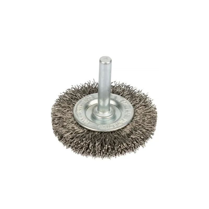 Stiepļu birstes ripa ar taisnu stiepli, ar kātu, 50 mm, SPECIALIST+