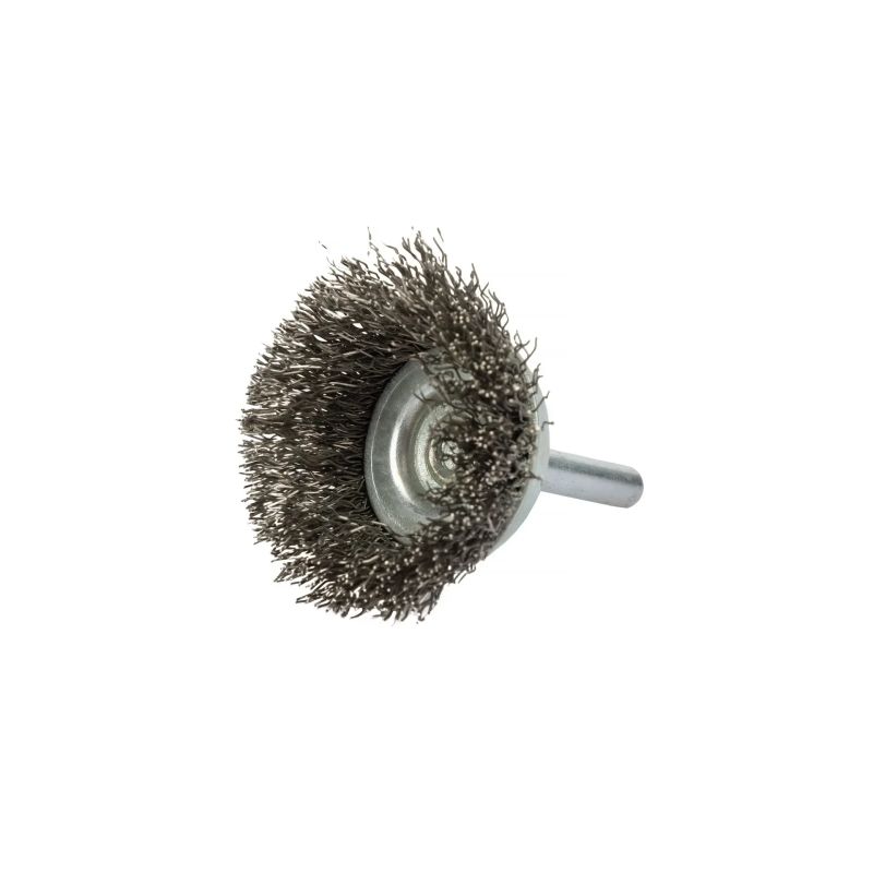 Stiepļu birstes kauss ar taisnu stiepli, ar kātu, 38 mm, SPECIALIST+