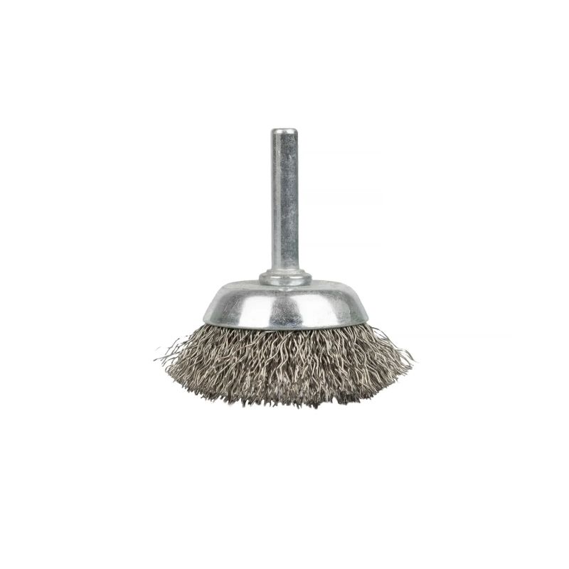 Stiepļu birstes kauss ar taisnu stiepli, ar kātu, 38 mm, SPECIALIST+