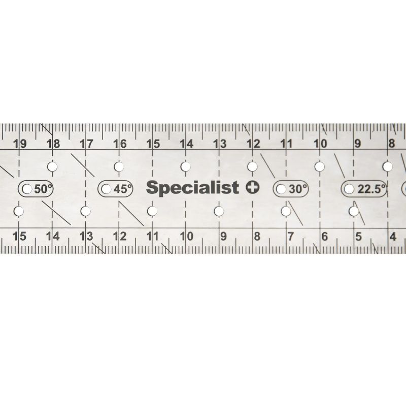 Nerūsējošā tērauda leņķmērs, 250 mm, SPECIALIST+